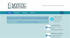 Desktop Screenshot of mysticproductionspress.com